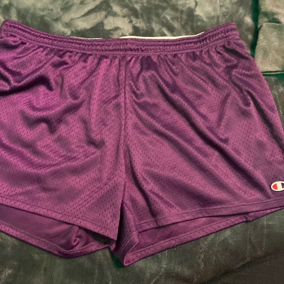 Dark purple champion shorts size: Large - Picture 1 of 1